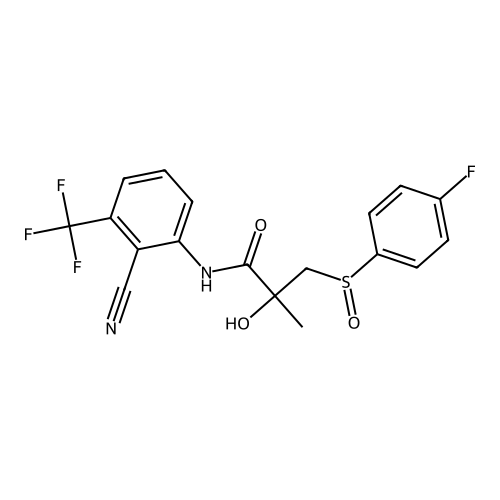 (2-Cyano-4-decyano) Bicalutamide Sulfoxide