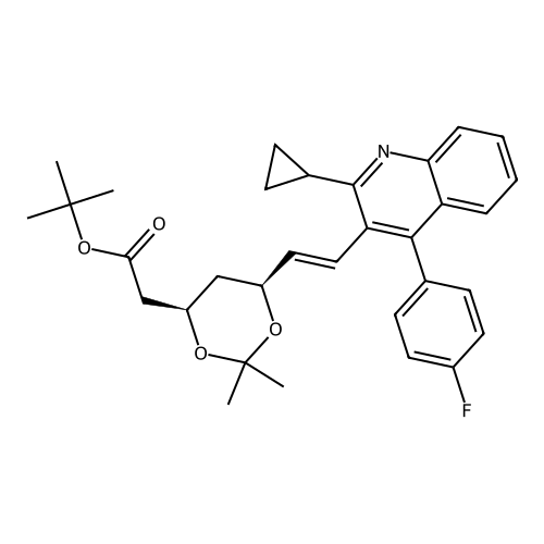 Pitavastatin Acetonide t-Butyl Ester