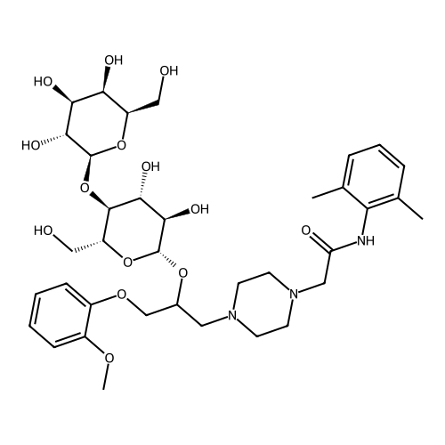 Ranolazine-beta-D-lactoside