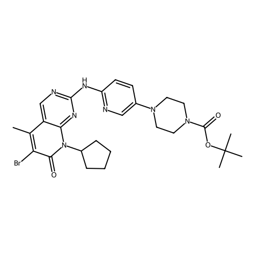 Palbociclib N-BOC 6-Bromo Analog