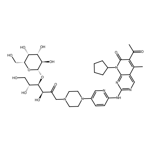 Palbociclib Rearranged Lactose Adduct