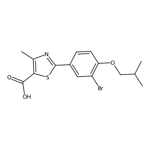 3-Descyano 3-Bromo-febuxostat