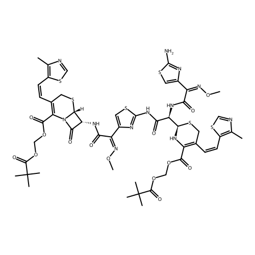 Cefditoren open ring dimer