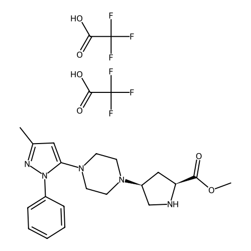 Teneligliptin Impurity 40 DiTFA salt