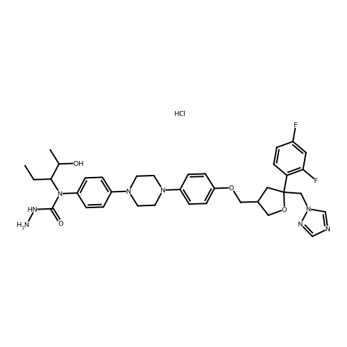 N-Methylhydrazinecarboxamino Posaconazole Hydrochloride