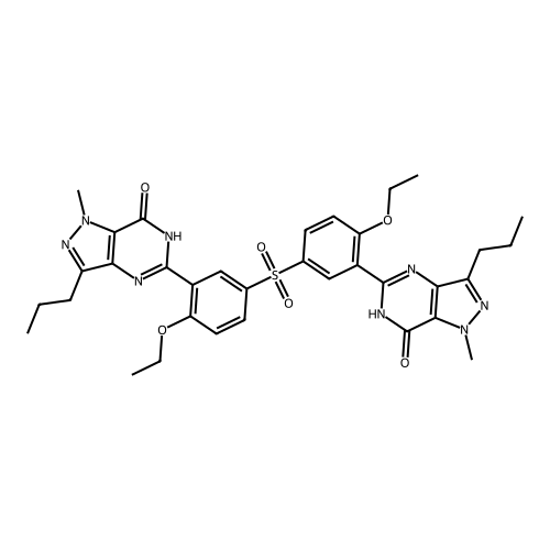 De(methypiperazinyl) Sildenafil Dimer Impurity