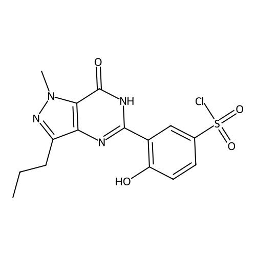 Demethylpiperazinyl Desethyl Sildenafil Sulfonyl Chloride