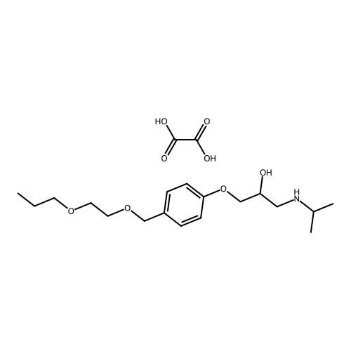 Bisoprolol EP Impurity B Oxalate