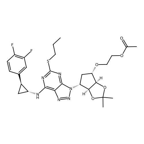 Acetoxy Ticagrelor Acetonide