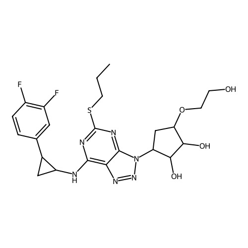 "Ticagrelor (1R,2R,3R,5S) Isomer"