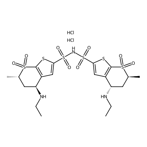 Dorzolamide Impurity 6 bis Hydrochloride