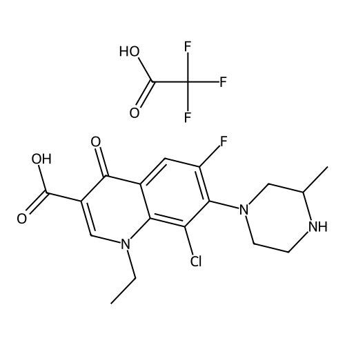Lomefloxacin Impurity 22 Trifluoroacetate