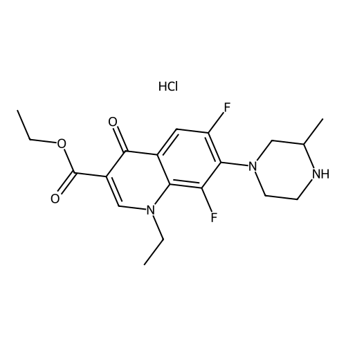 Lomefloxacin Impurity 10 HCl