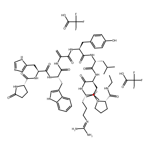 Leuprorelin EP Impurity K 2 Trifluoroacetic acid