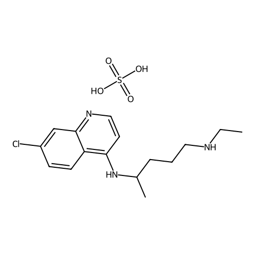 Hydroxychloroquine EP Impurity D Hydrogen sulfate