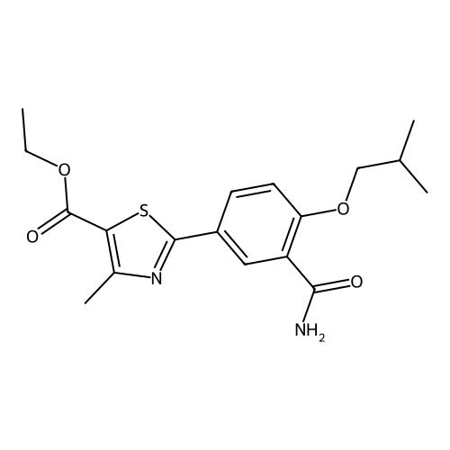 Febuxostat Ethyl Ester Amide Impurity