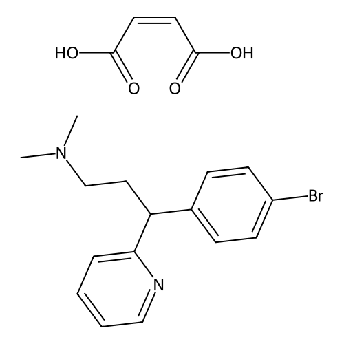 (+-)-Brompheniramine maleate