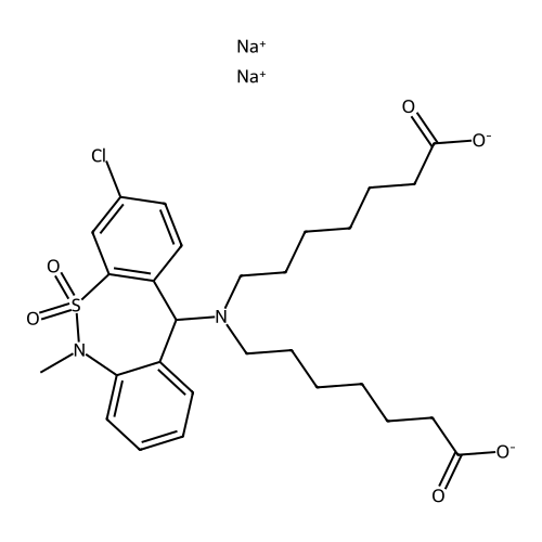 Tianeptine Impurity E (Disodium Salt)