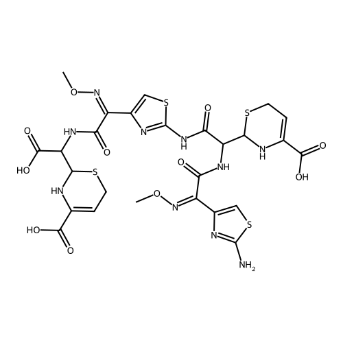 Ceftizoxime Open-ring Dimer Impurity 55