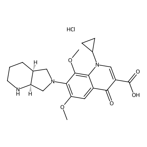 Moxifloxacin EP Impurity B HCl