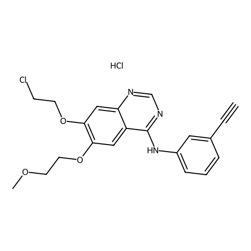 Erlotinib 7-O-Chloroethyl Analog
