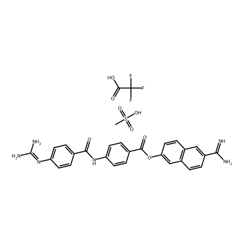 Nafamostat Impurity 60 TFA salt &mesilate