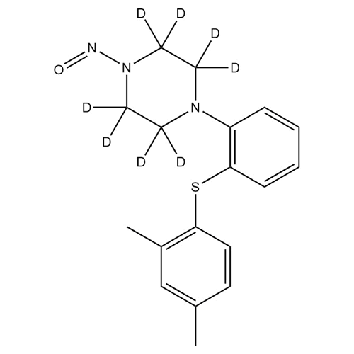 N-Nitroso Vortioxetine-D8