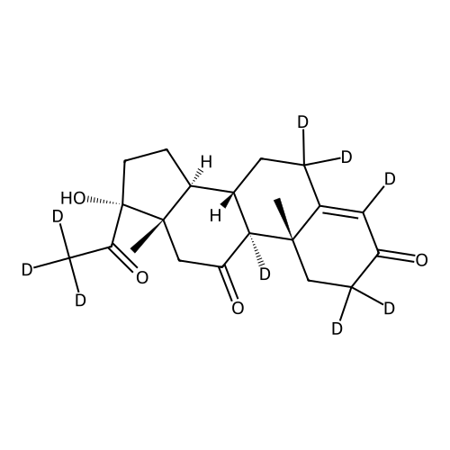 "4-Pregnen-17?-ol-3,11,20-trione-2,2,4,6,6,9,21,21,21-d9"