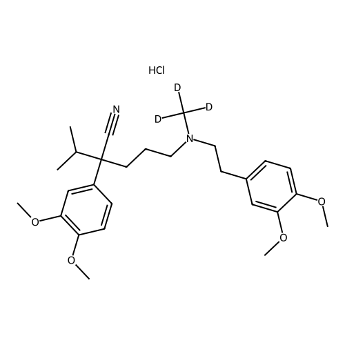 Rac-Verapamil-d3 HCl