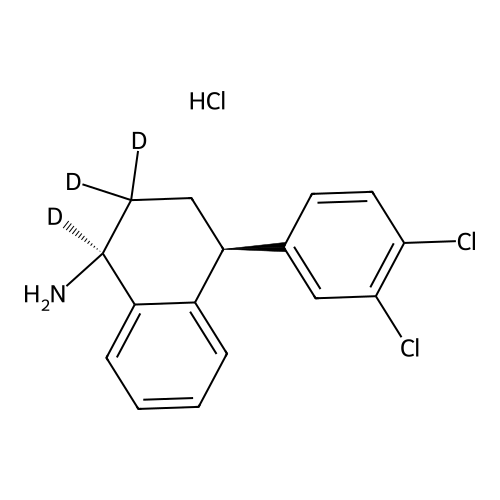 Rac-cis-N-Desmethylsertraline-d3 HCl