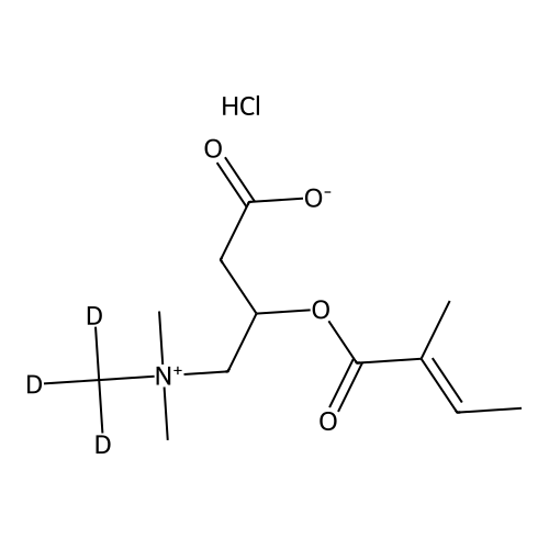Tigloyl-L-carnitine-d3 HC