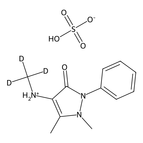 4-Methylaminoantipyrine-D3 hydrogen sulfate