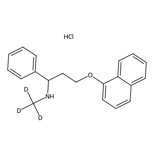rac N-Demethyl Dapoxetine D3 Hydrochloride