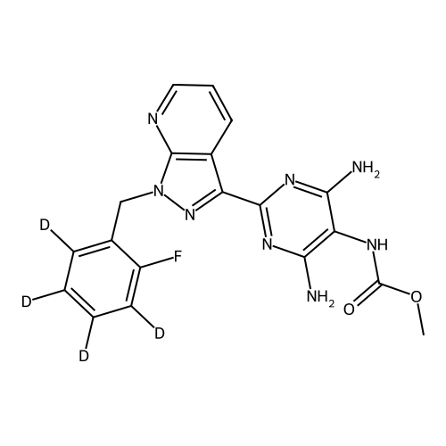 N-Desmethyl Riociguat-D4