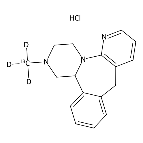 Mirtazapine-13C-D3 HCl