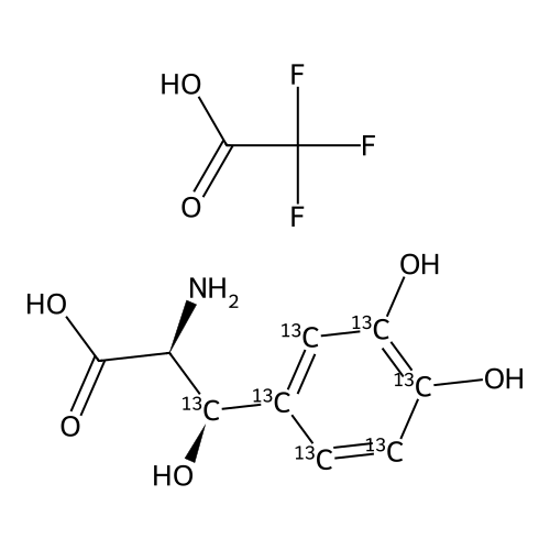 Droxidopa Trifluoroacetic Salt 13C7