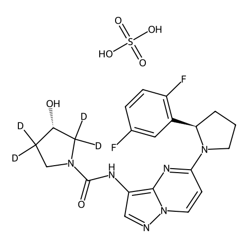 Larotrectinib D4 sulfate