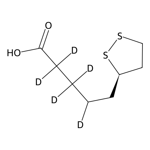 "(R)-5-(1,2-Dithiolan-3-yl)pentanoic acid D5"