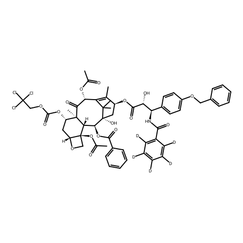 "3’-P-O-Benzyl-7-{[(2,2,2,-trichloroethyl)oxy]carbonyl} Paclitaxel-d5"