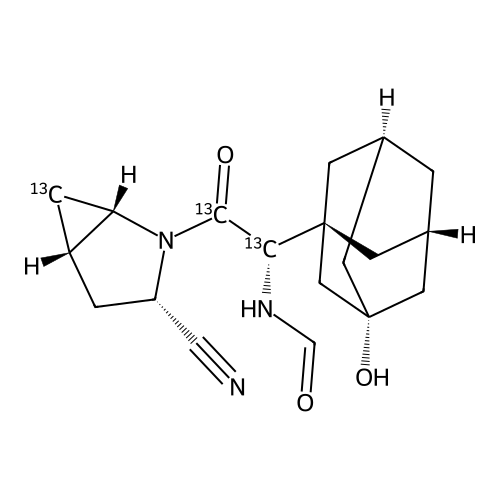 N-Formyl Saxagliptin-13C3
