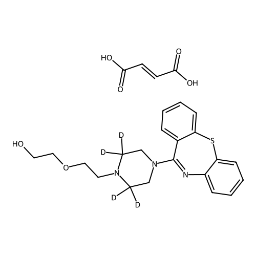 Quetiapine D4 Fumarate