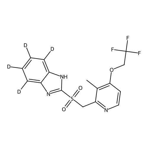 Lansoprazole Sulfone-D4