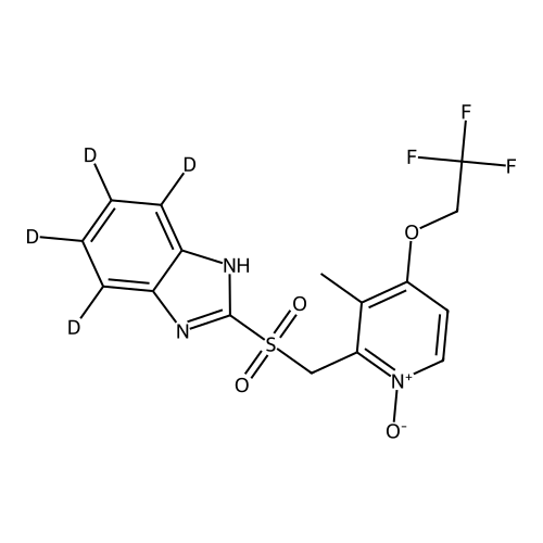 Lansoprazole-D4 Sulfone N-Oxide