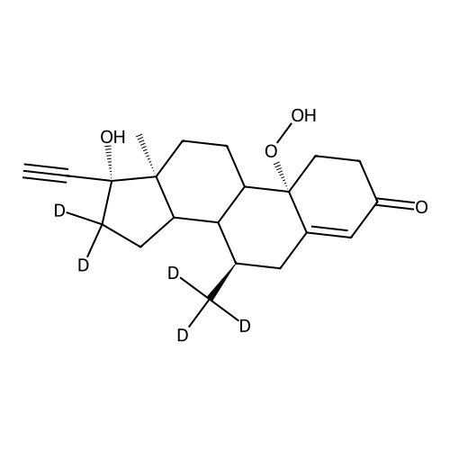 7a-Methylnorethindrone-10-hydroperoxide-D5