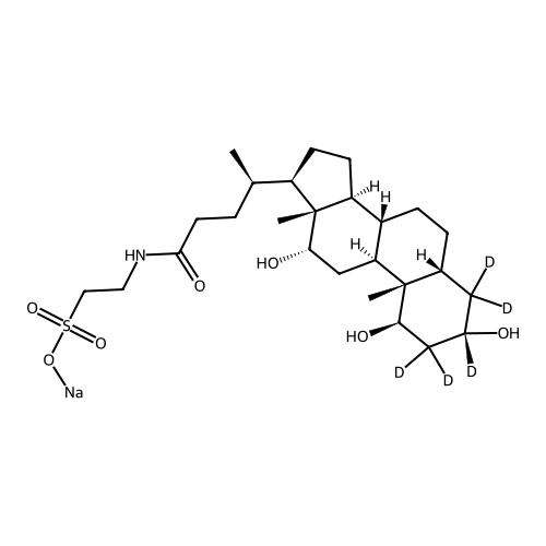 1ß-Hydroxytaurodeoxycholic Acid-D4  Sodium