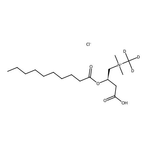 Decanoyl-L-Carnitine-[d3] Hydrochloride