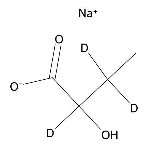 2-Hydroxybutyrate-[d3] Sodium Salt
