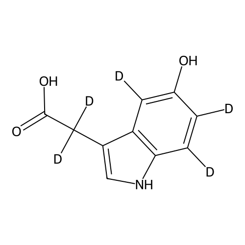 "5-Hydroxyindole-4,6,7-D3-3-acetic-D2 Acid "