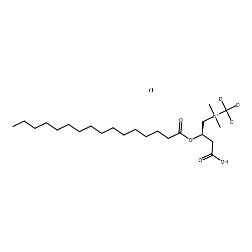 Palmitoyl-L-Carnitine-[d3] Hydrochloride (Solution