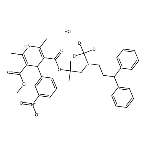 Lercanidipine D3 Hydrochloride